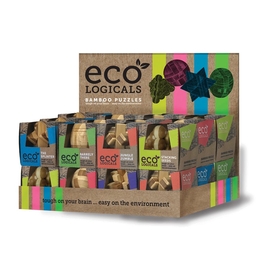 Eco Logicals: Bamboo Puzzle: The Pod 