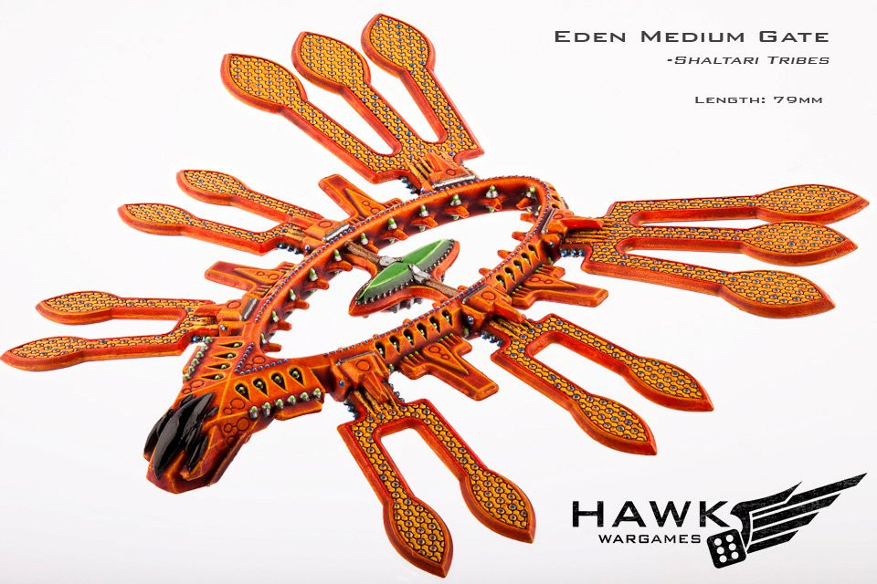 Dropzone Commander: Shaltari Tribes: Eden Medium Gate (DropFleet Commander) 