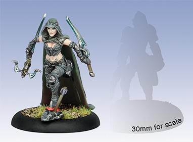 Warmachine: Retribution Of Scyrah (35052): Eiryss, Mage Hunter Commander 