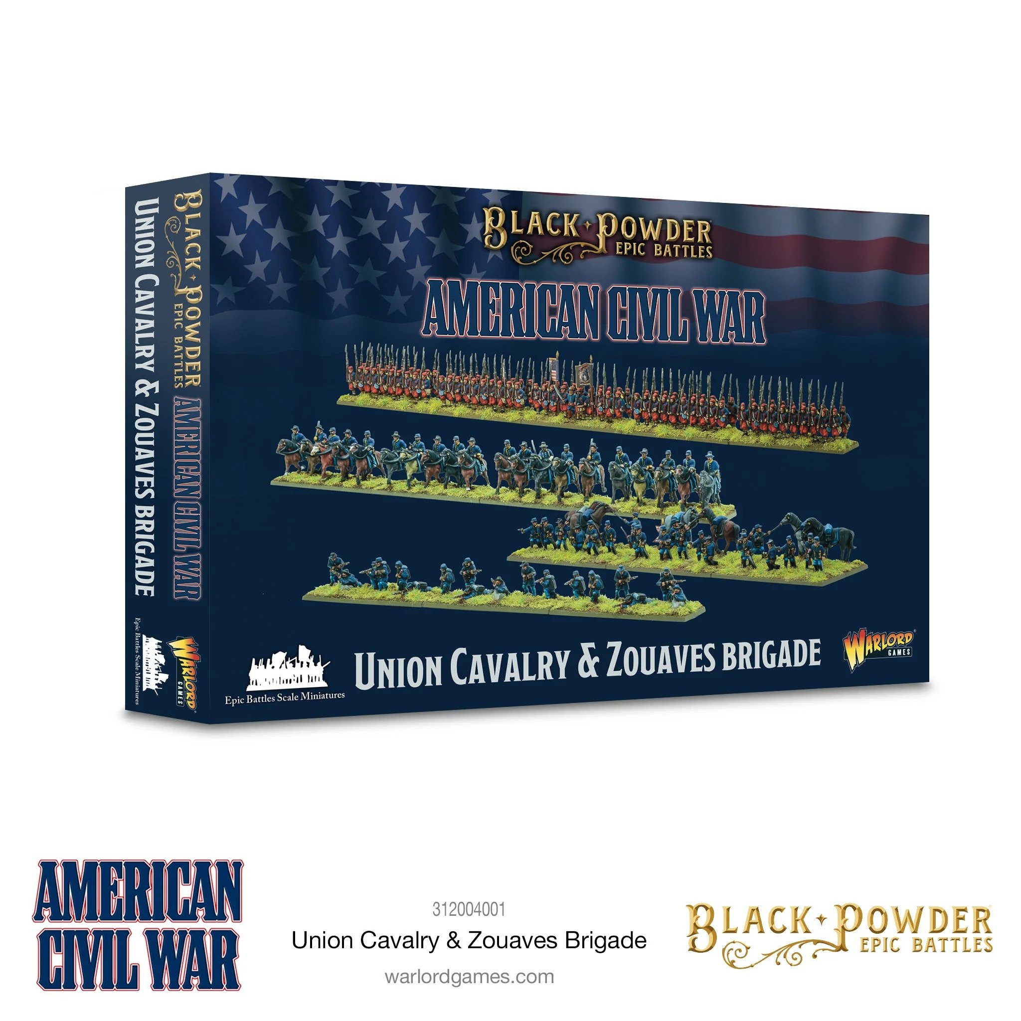 Black Powder: Epic Battles: American Civil War: American Civil War: Union Cavalry & Zouaves Brigade 