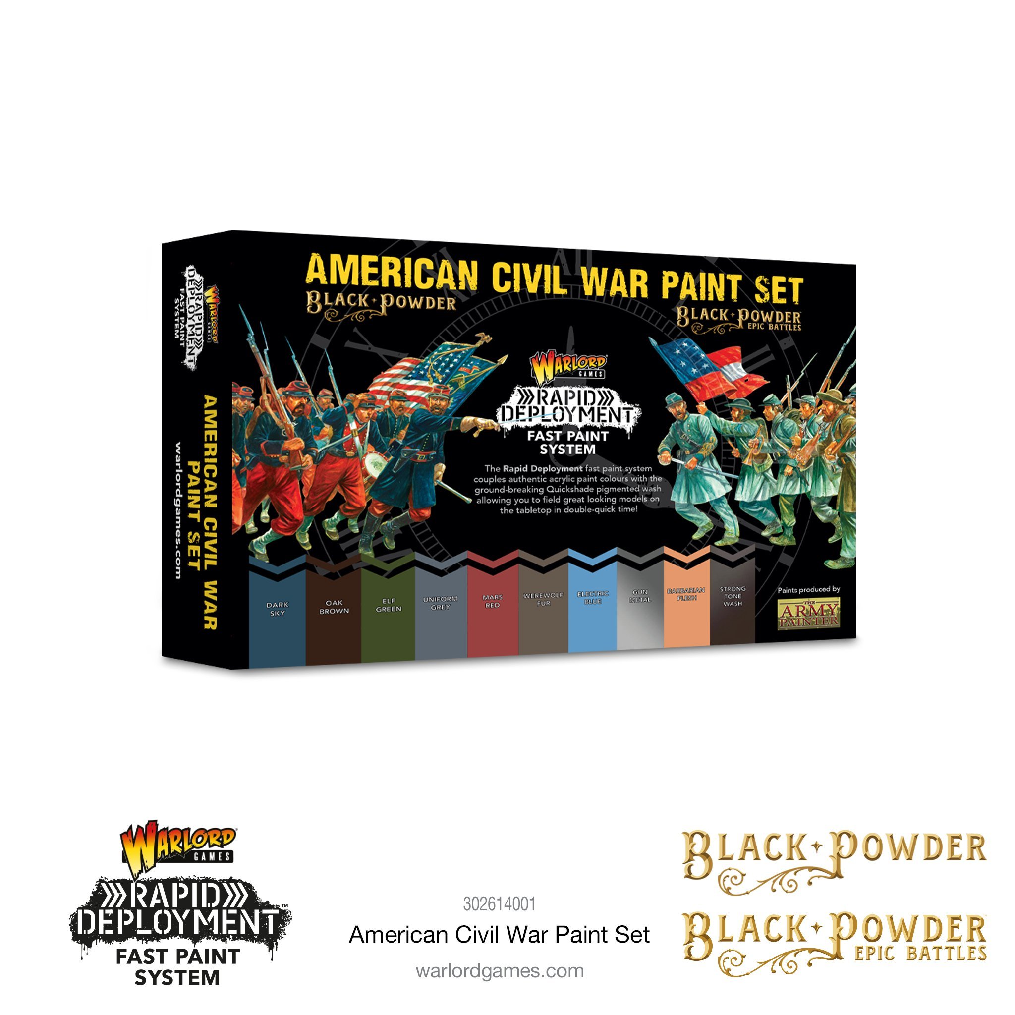 Epic Battles: American Civil War - Paint Set 