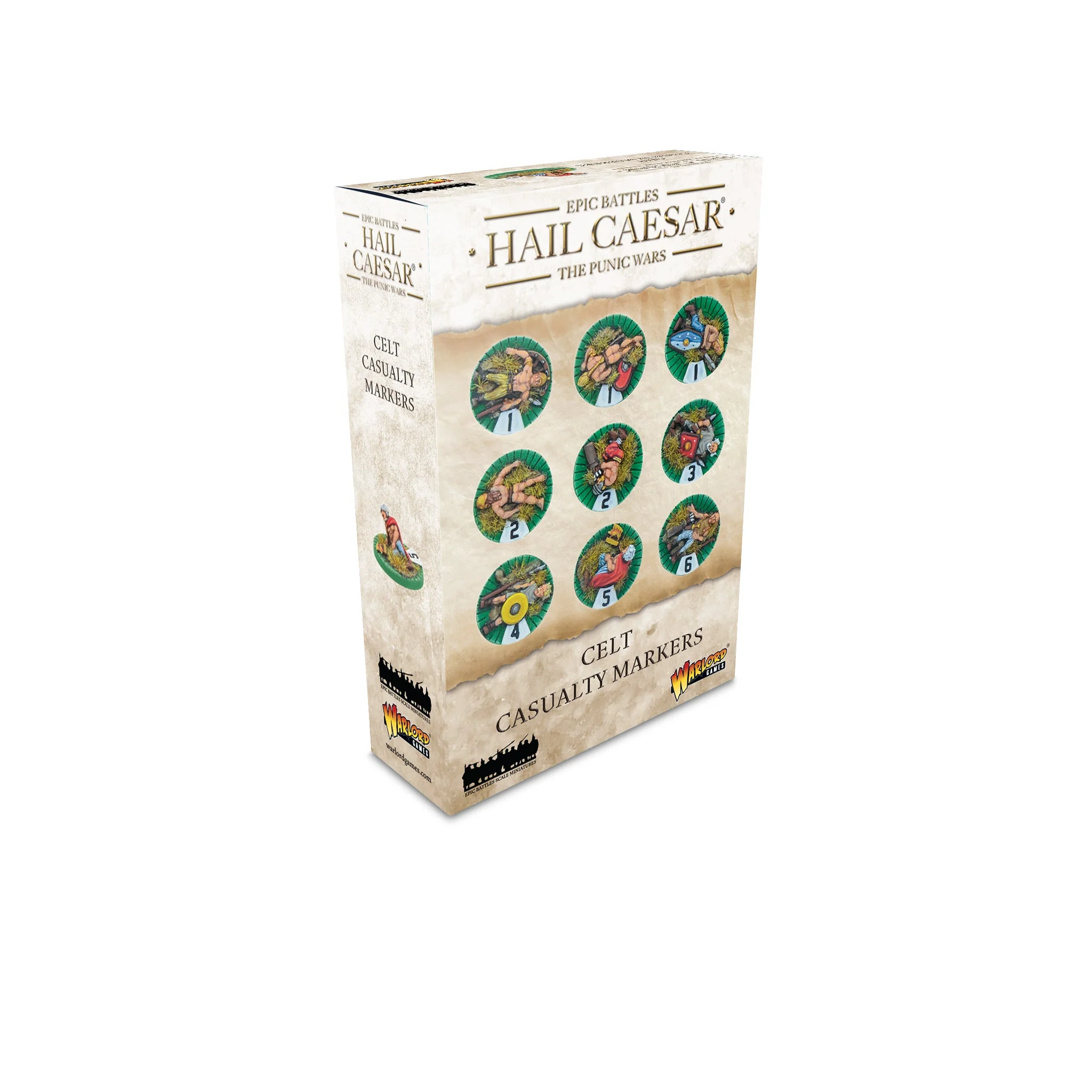 Epic Battles: Hail Caesar: The Punic Wars Celts: Celt Casualty Markers 
