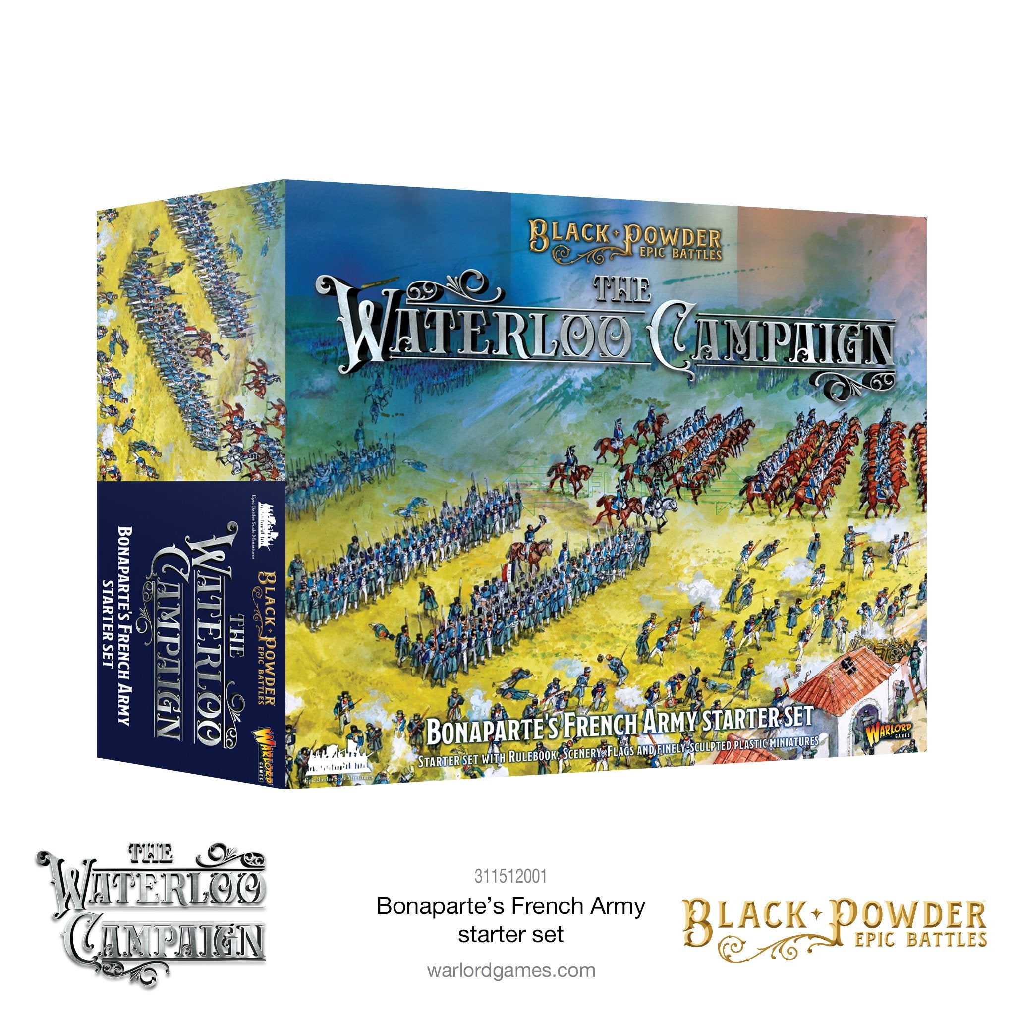 Black Powder Epic Battles: Napoleonic Wars: The Waterloo Campaign - Bonapartes French Starter Set 