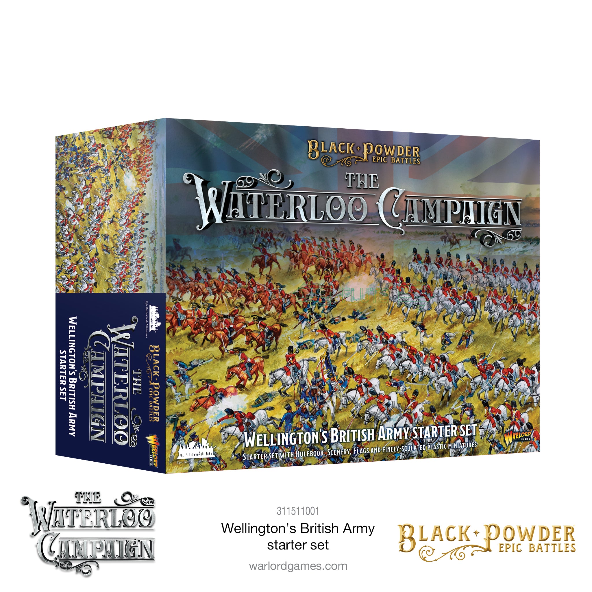 Black Powder Epic Battles: Napoleonic Wars: The Waterloo Campaign - Wellingtons British Starter Set 