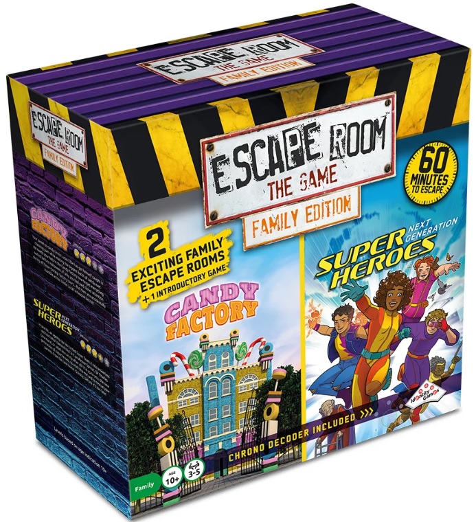 Escape Room The Game: Family Edition: Candy And Heroes 