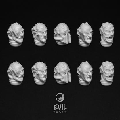 Evil Craft: Conversion Bitz: Chaos Bare Heads 