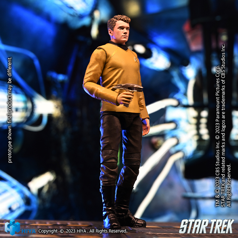 STAR TREK: Exquisite Mini Series 1/18 Scale 2009 Chekov 