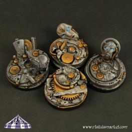 Extraordinary Bases: Robotic Gear: 40mm Round 
