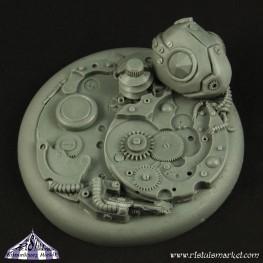 Extraordinary Bases: Robotic Gear: 50mm Round #1 