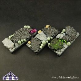 Extraordinary Bases: Spider Web: 25x50mm Square 