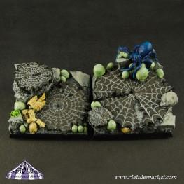 Extraordinary Bases: Spider Web: 40mm Square 
