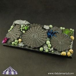 Extraordinary Bases: Spider Web: 50x100mm Square 