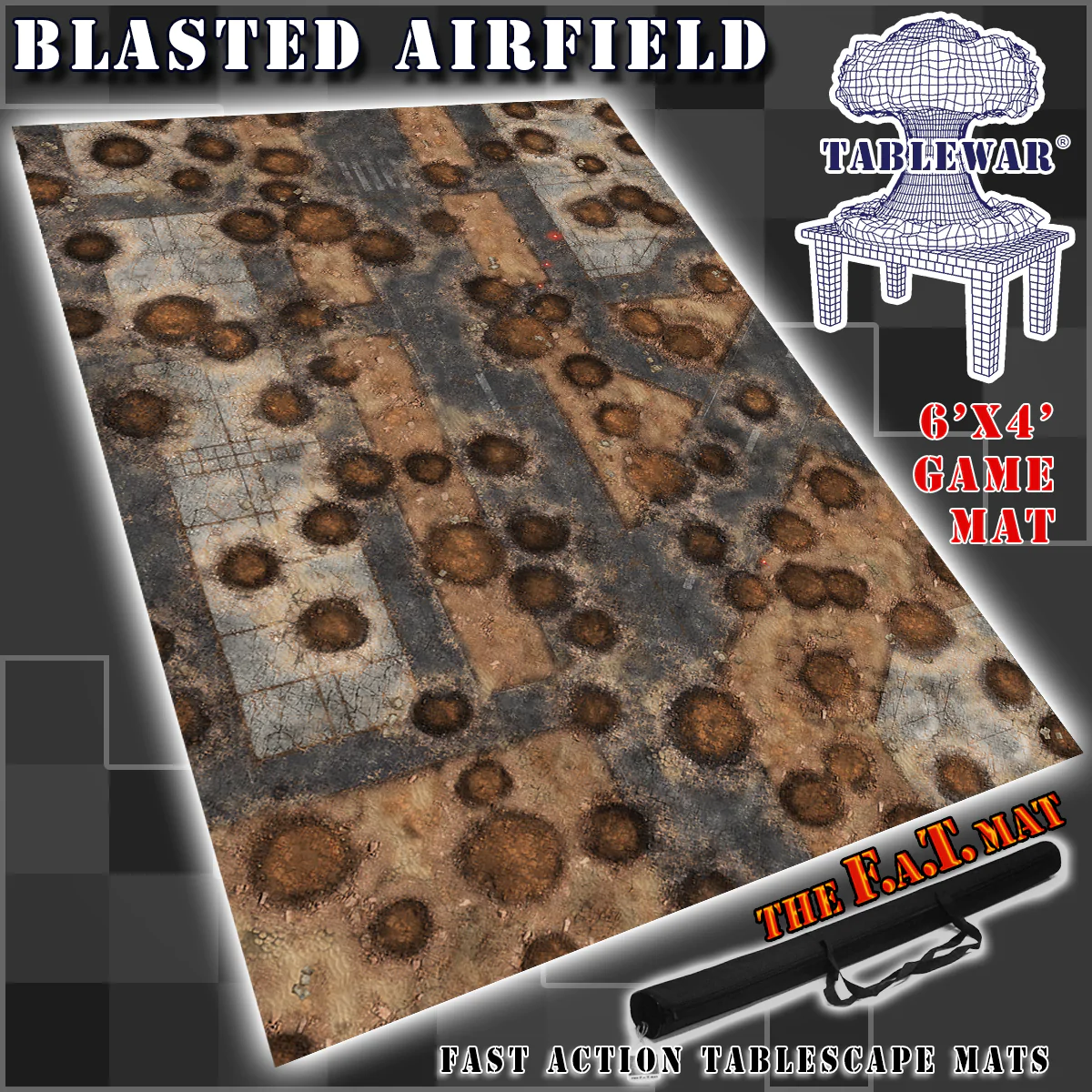 F.A.T. Mats: BLASTED AIRFIELD 6X4 