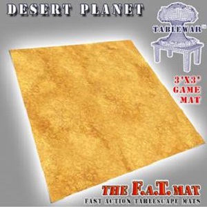F.A.T. Mats: DESERT PLANET 3X3 