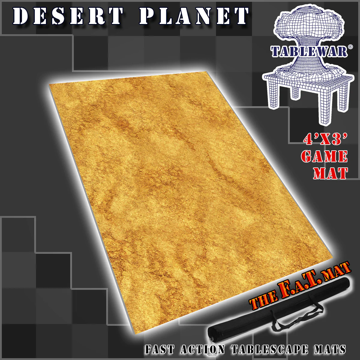 F.A.T. Mats: DESERT PLANET 4X3 