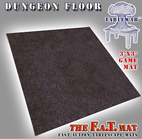 F.A.T. Mats: Dungeon Floor 3×3 