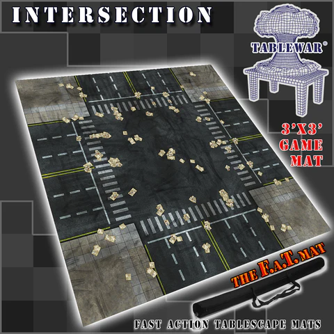 F.A.T. Mats: INTERSECTION 3X3 