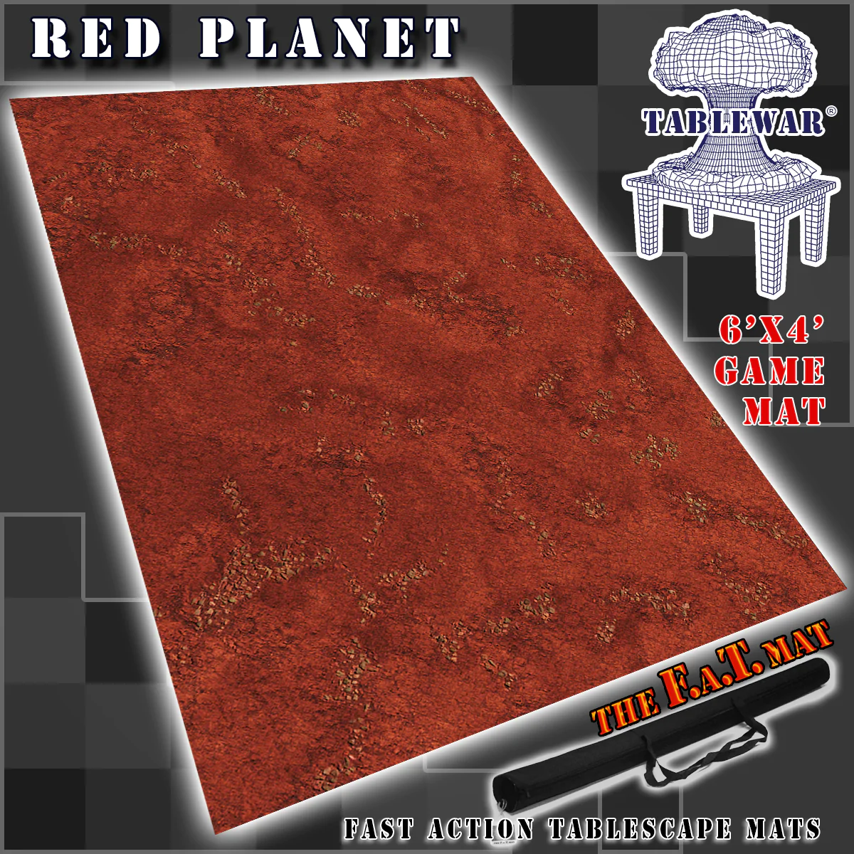 F.A.T. Mats: RED PLANET 6X4 