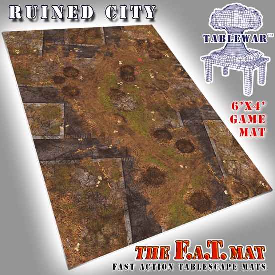 F.A.T. Mats: Ruined City 6x4 