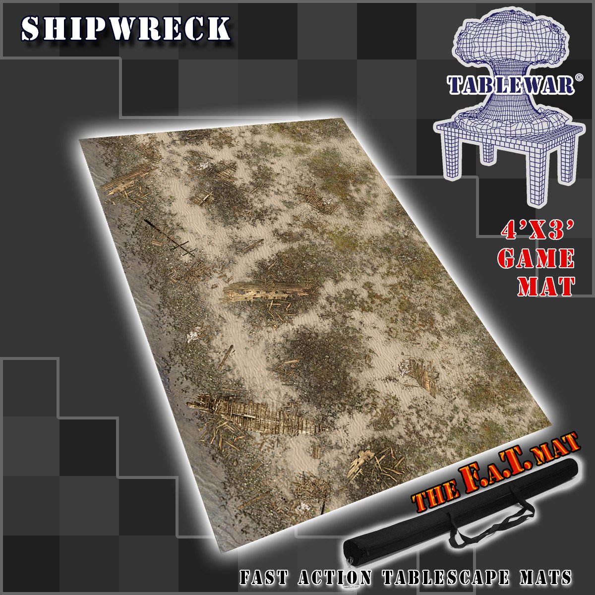 F.A.T. Mats: SHIPWRECK 4X3 