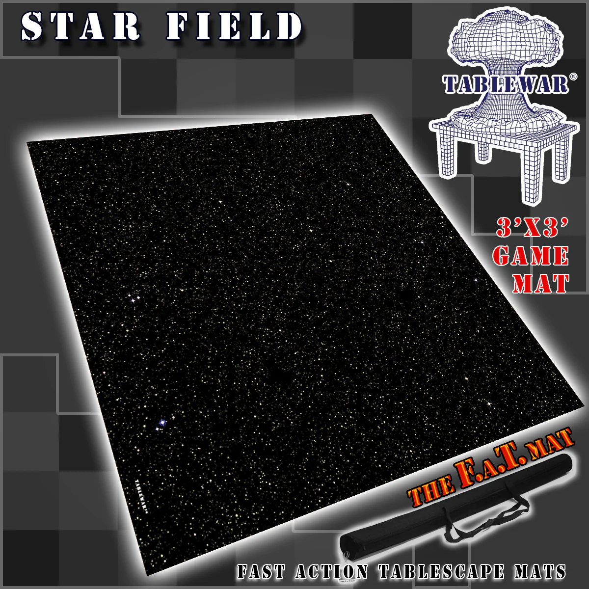 F.A.T. Mats: STAR FIELD 3X3 