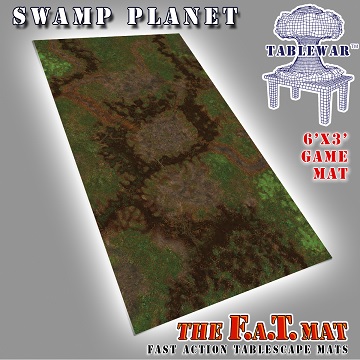 F.A.T. Mats: Swamp Planet 6X3 
