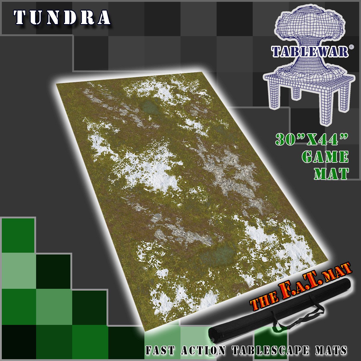 F.A.T. Mats: Tundra 30"X44" 