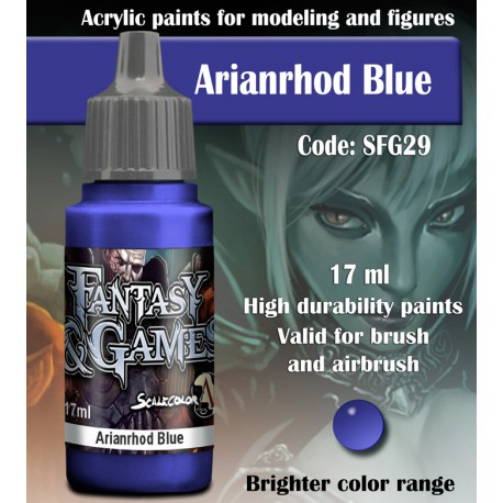 Scalecolor: Fantasy & Games: AIRNRHOD BLUE 