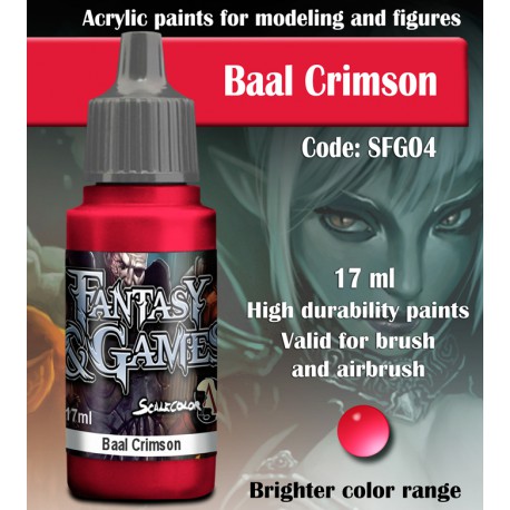 Scalecolor: Fantasy & Games: BAAL CRIMSON 