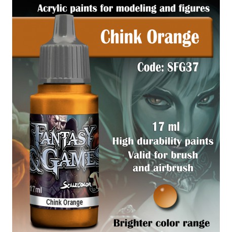 Scalecolor: Fantasy & Games: CHINK ORANGE 