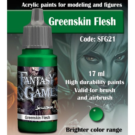 Scalecolor: Fantasy & Games: GREENSKIN FLESH 