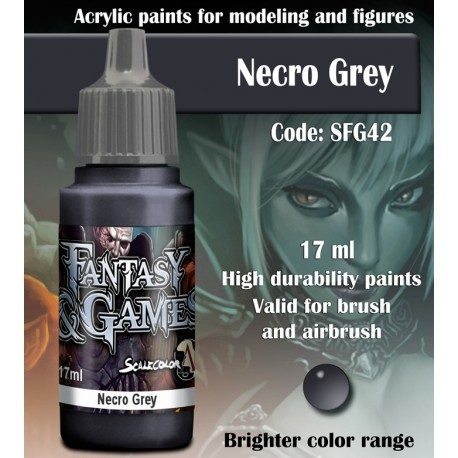 Scalecolor: Fantasy & Games: NECRO GREY 