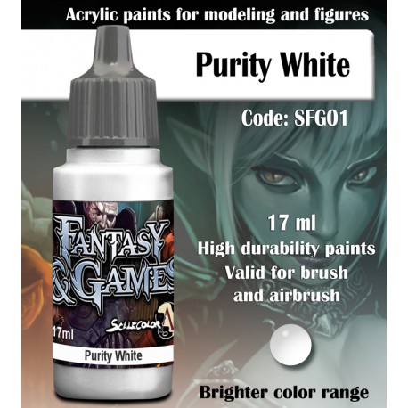 Scalecolor: Fantasy & Games: PURITY WHITE 