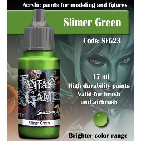 Scalecolor: Fantasy & Games: SLIMER GREEN 