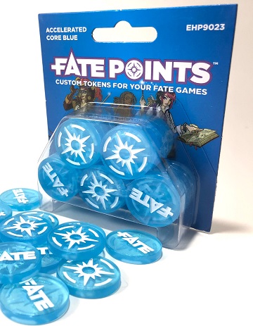 FATE POINTS: ACCELERATED CORE BLUE TOKENS 
