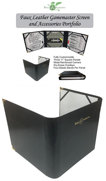 FAUX LEATHER GM SCREEN AND ACCESSORIES PORTFOLIO 