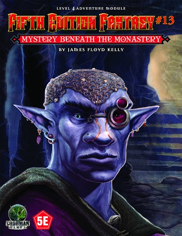 Dungeons & Dragons (5th Ed.): Fifth Edition Fantasy #13: MYSTERY UNDER MONASTERY  