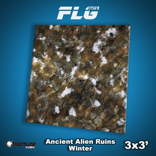 FLG Mats: Ancient Alien Ruins Winter (3x3) 