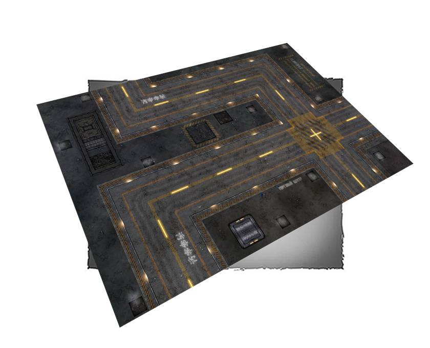 FLG Mats: Cyberpunk City 1 (6x4) 