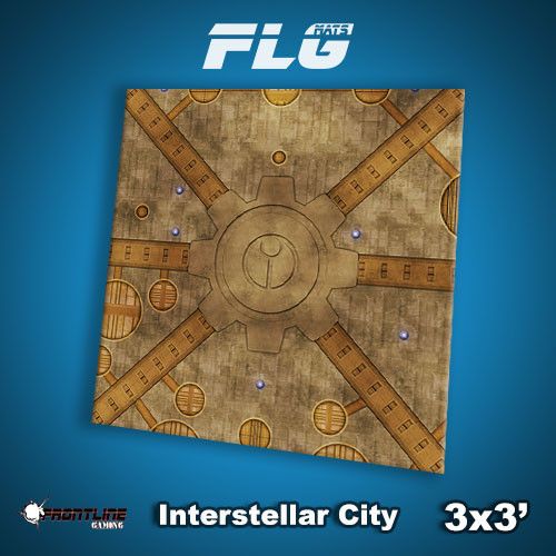 FLG Mats: Interstellar City (3x3) 