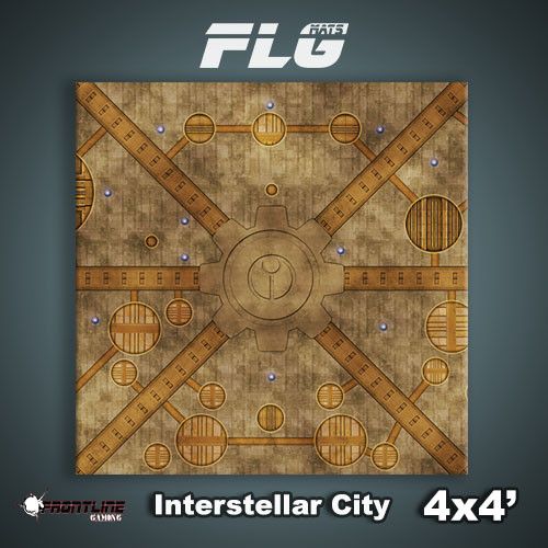 FLG Mats: Interstellar City (4x4) 