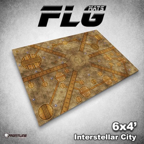 FLG Mats: Interstellar City (6x4) 