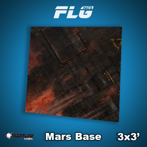 FLG Mats: Mars Base (3x3) 