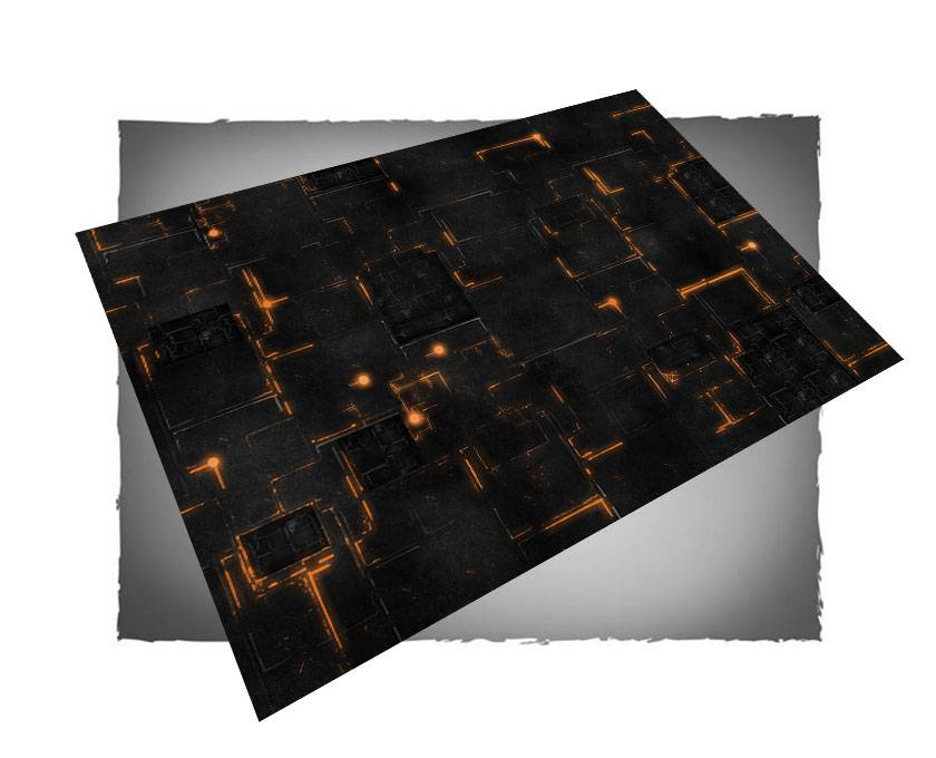 FLG Mats: Robot City 1: Orange (6x4) 