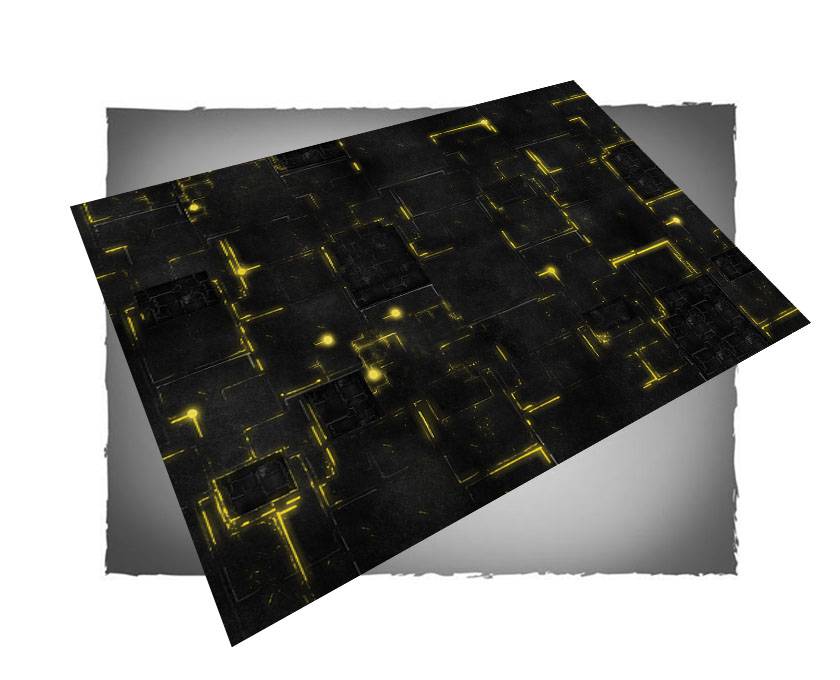 FLG Mats: Robot City 1: Yellow (6x4) 