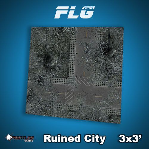FLG Mats: Ruined City (3x3) 