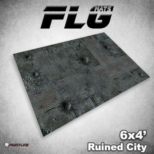 FLG Mats: Ruined City (6x4) 