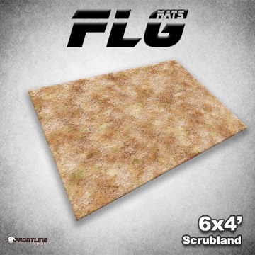FLG Mats: Scrubland (6x4) 