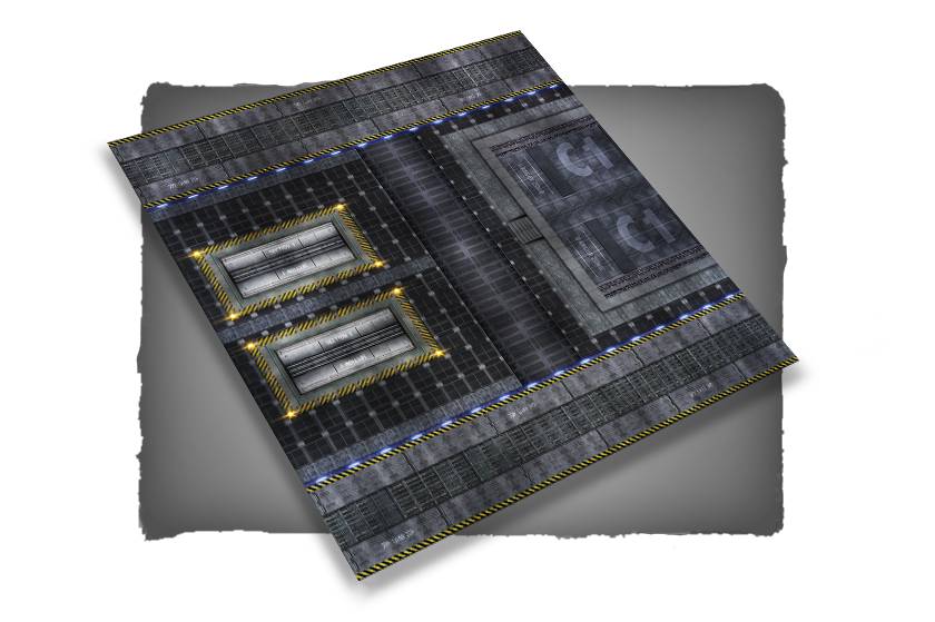 FLG Mats: Spaceship 1 (4x4) 