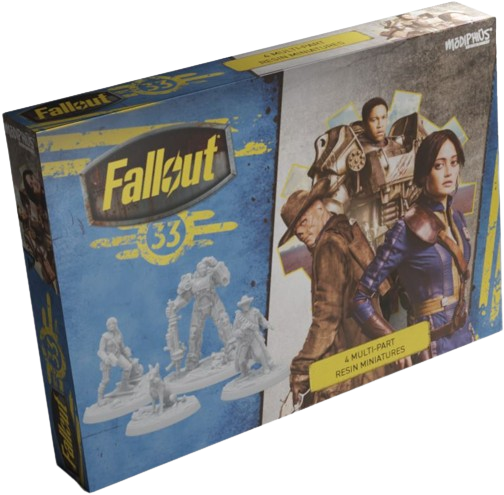 Fallout Hollywood Heroes Miniatures (TV Show Tie-In) 